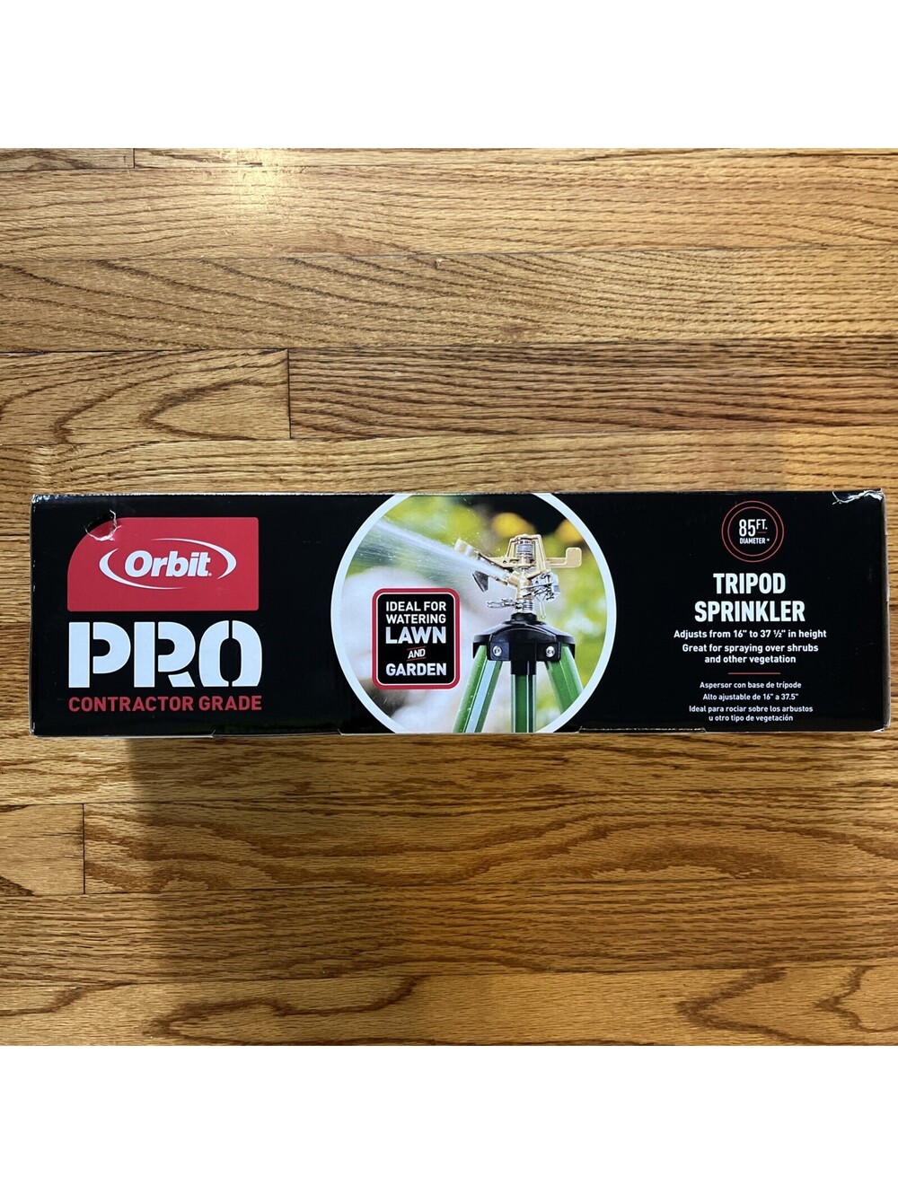 Orbit PRO Contractor Grade 56667 Zinc Impact Tripod Sprinkler 85FT Diameter